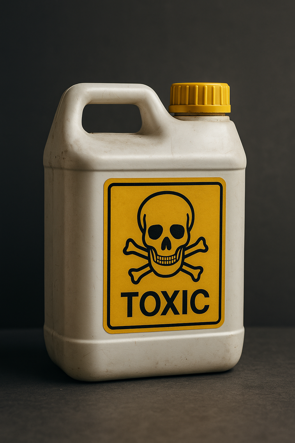 Exemple de bidon d’herbicide inefficace contre les rhizomes de bambou